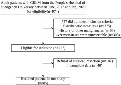 Prognosis of resectable colorectal liver metastases after surgery associated with pathological features of primary tumor